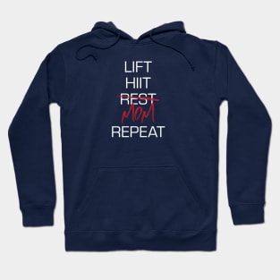 Workout Parent Repeat Hoodie